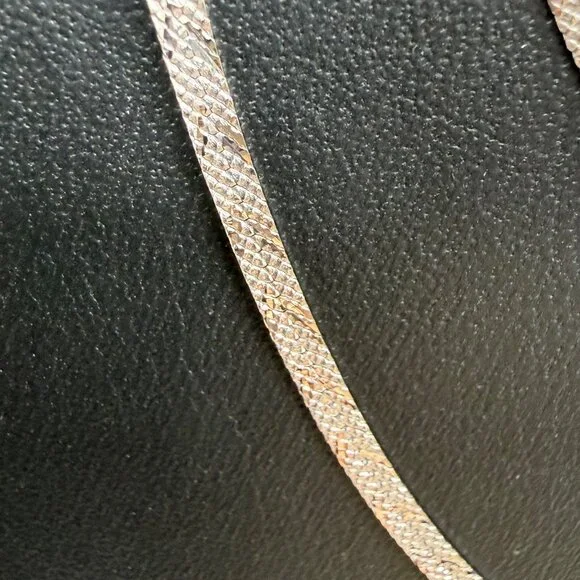 Milaan Women's Necklace Triple Strand Sterling Silver 60 inches NWT